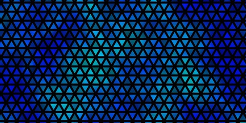 Light BLUE vector pattern with polygonal style.