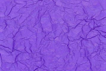 crumpled purple blank paper texture