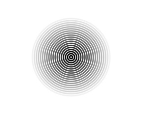 Concentric circle elements. Element for graphic web design, Template for print, textile, wrapping, decoration - vector illustration