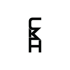 ckh letter original monogram logo design