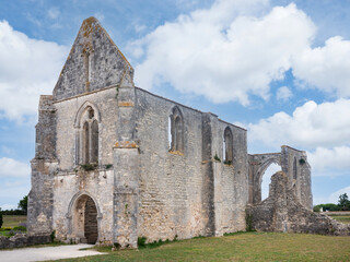 Obraz premium Abbaye Notre-Dame-de-Ré dite des Châteliers