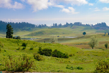Gulmarg hill station in Kashmir, India