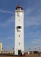 Der Leuchturm von Nordwijk aan Zee