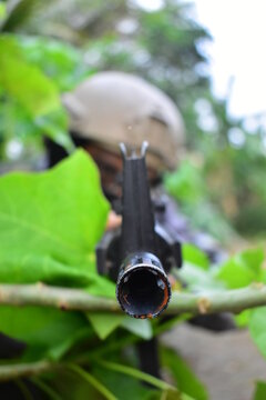 gun and bullets