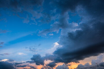 Storm cloud background
