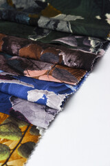 Fabric  tropical fabric design  leaves  seamless