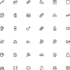 icon vector icon set such as: shop, ale, stand, mocha, idea, soda, cavatelli, modern, confectionery, permit, ramen, company, trendy, stove, latte, house, doodle, oven, chocolate, yolk, eating