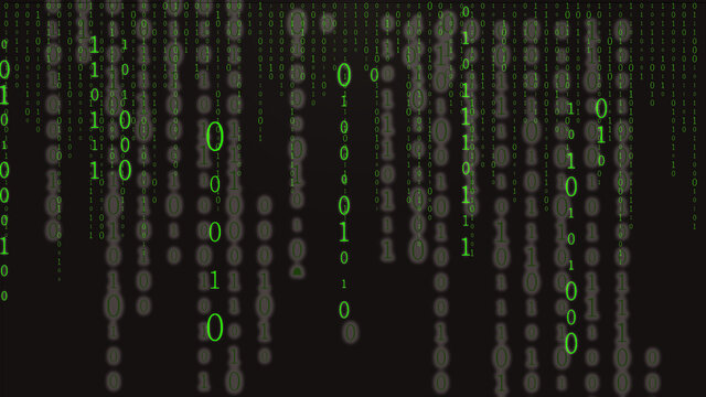 Abstract Technology Binary code Digital Background