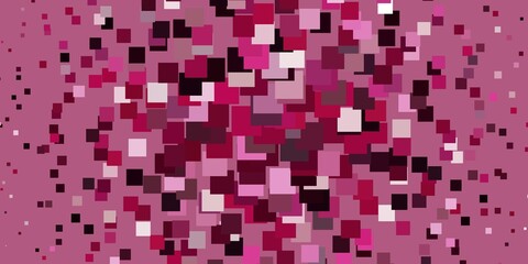 Light Pink vector background in polygonal style.