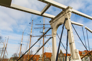 Klappbrücke in Holland