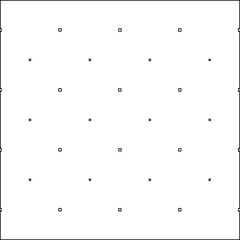 Geometric vector pattern with Black and white colors. abstract ornament for wallpapers and backgrounds.