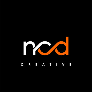 NCD Letter Initial Logo Design Template Vector Illustration