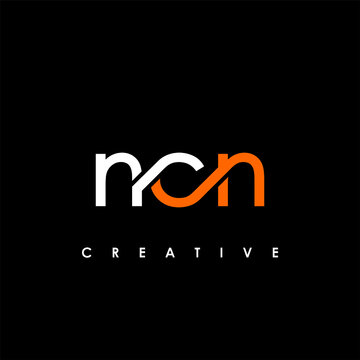 NCN Letter Initial Logo Design Template Vector Illustration