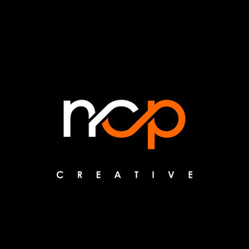 NCP Letter Initial Logo Design Template Vector Illustration