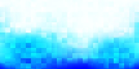Light pink, blue vector texture with memphis shapes.