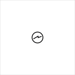 indicator symbol, indicator icon on electronic circuits