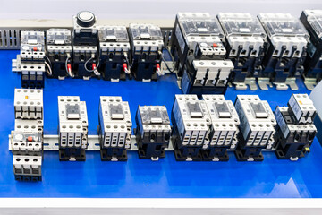 Many and various contactors and magnetic switch and overload relay for control electric equipment...
