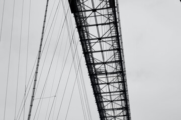 Newport Transporter Bridge, constructed in 1902 crosses the River Usk in Newport and is a grade 1...
