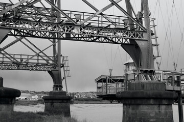 Newport Transporter Bridge, constructed in 1902 crosses the River Usk in Newport and is a grade 1...