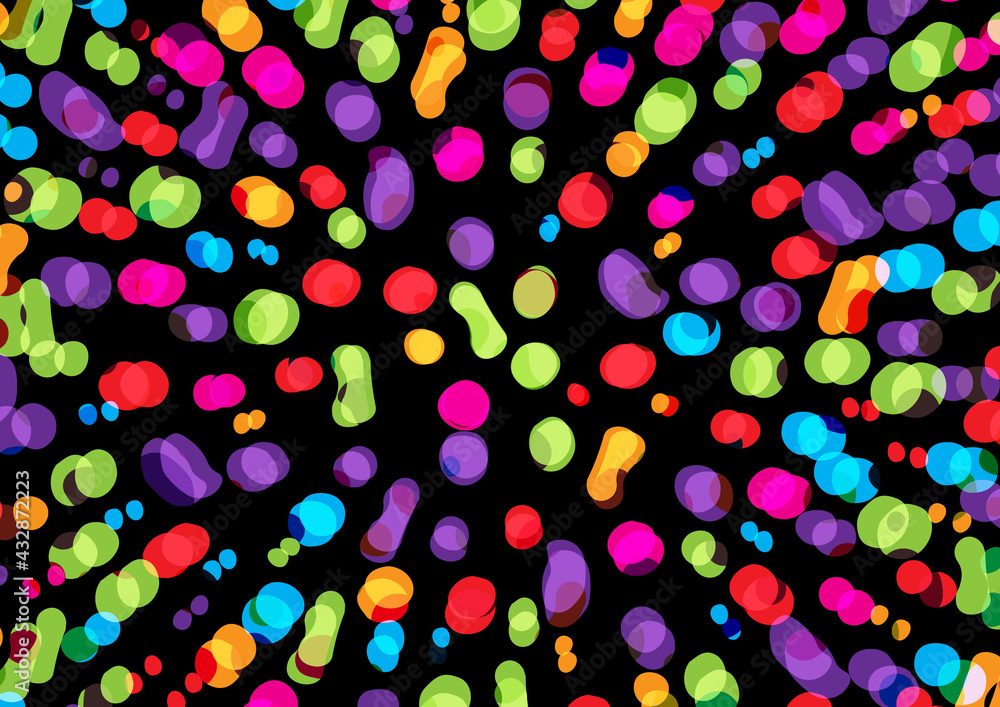 Poster abstract vector dot multicolor pattern modern background,dotted texture design,geometric dot pattern