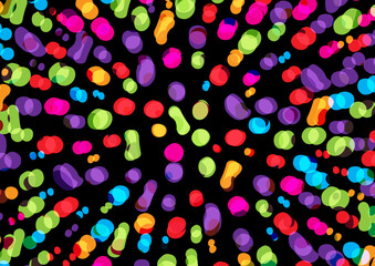 abstract vector dot Multicolor pattern modern background,Dotted texture design,Geometric dot pattern background, illustration vector design.