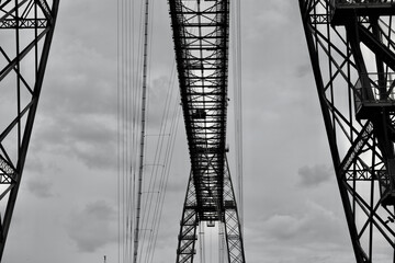 Newport Transporter Bridge, constructed in 1902 crosses the River Usk in Newport and is a grade 1...