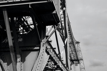 Newport Transporter Bridge, constructed in 1902 crosses the River Usk in Newport and is a grade 1...