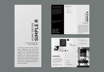 Minimal Furniture Shop Brochure Template