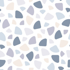 Vector seamless simple pattern - colorful delicate design. Repeatable abstract minimalistic background. Textile print, stylish texture