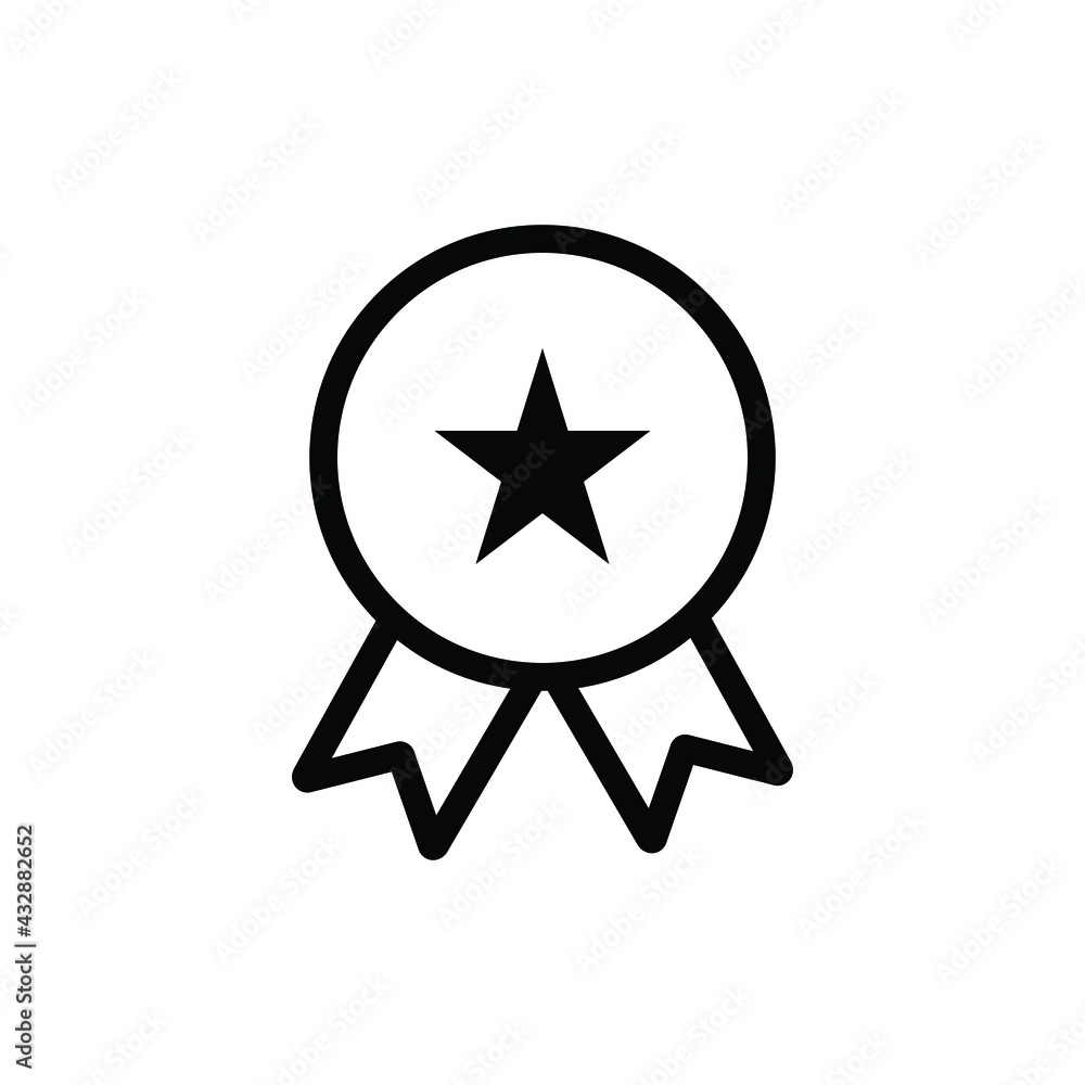 Fototapete icons set collection of digital network and communication. a minimal outline style of a rating symbo