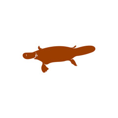 Platypus design vector illustration, Creative Platypus logo design concept template, symbols icons