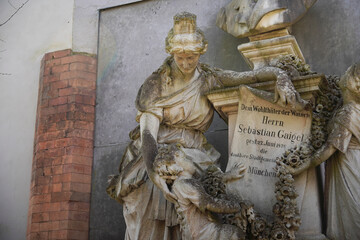 Fototapeta premium Münchens alter Nordfriedhof