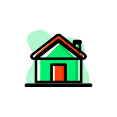 House Icon Simple Business Conceptual Vector Illustration Design