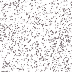 Abstract dark spots on white background pattern. 