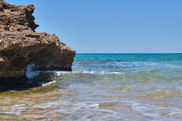 Beach of Scivu, Arbus, west coast Sardinia, Italy