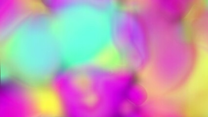 Color Neon Gradient. Moving Abstract Blurred Background