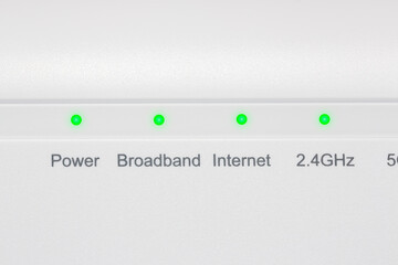 modern router closeup