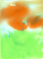 abstract blue spray ink spot