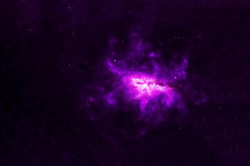 Beautiful bright galaxy. Elements of this image were furnished by NASA.