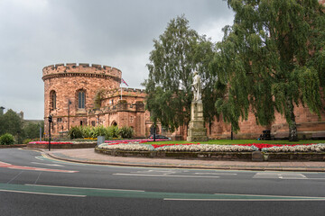 Carlisle Citadel, old courthouse, Carlisle, Cumbria, UK © smartin69