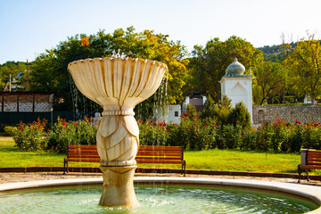 fountain in the park
