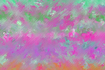 Pink floral sweet backgrounds painting. Ideal for writing a message, adding text, for a art presentation, page, cover, artistic brochure. Abstract painting, empty space, decorative pink background..