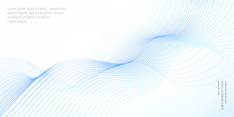 A template for your design with waves.