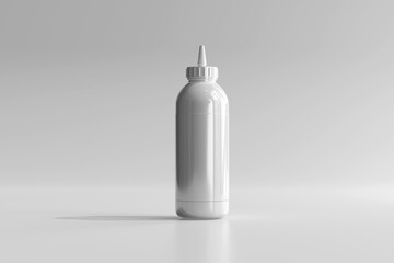 Isolated Squeeze Bottle 3D Rendering