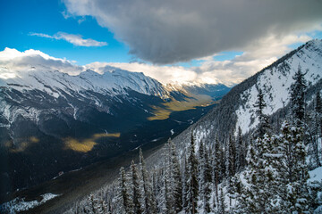 Canada landscapes in winters