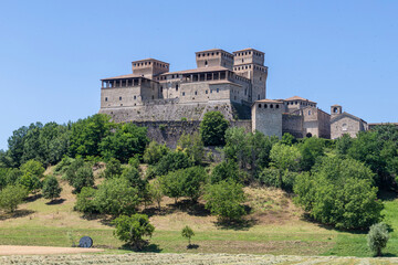 Fototapeta na wymiar Castello di Torrechiara Parma