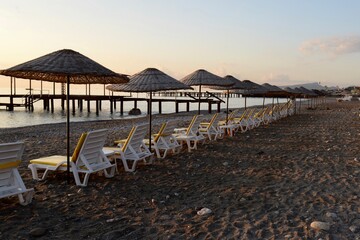 sunrise on the beach