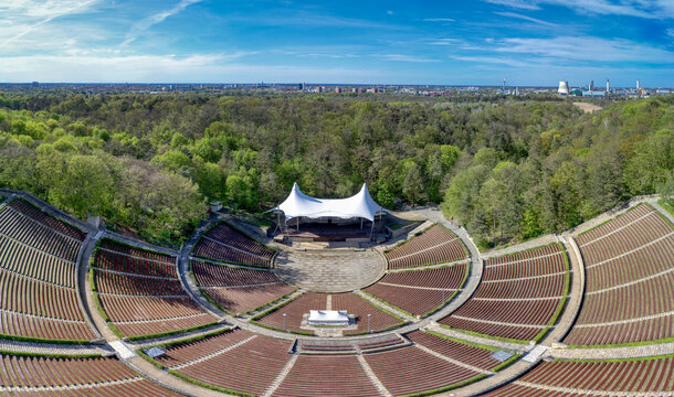 Amphitheater, Berliner Waldb&uuml;hne im Mai 2021