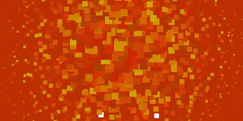 Light Orange vector template in rectangles.