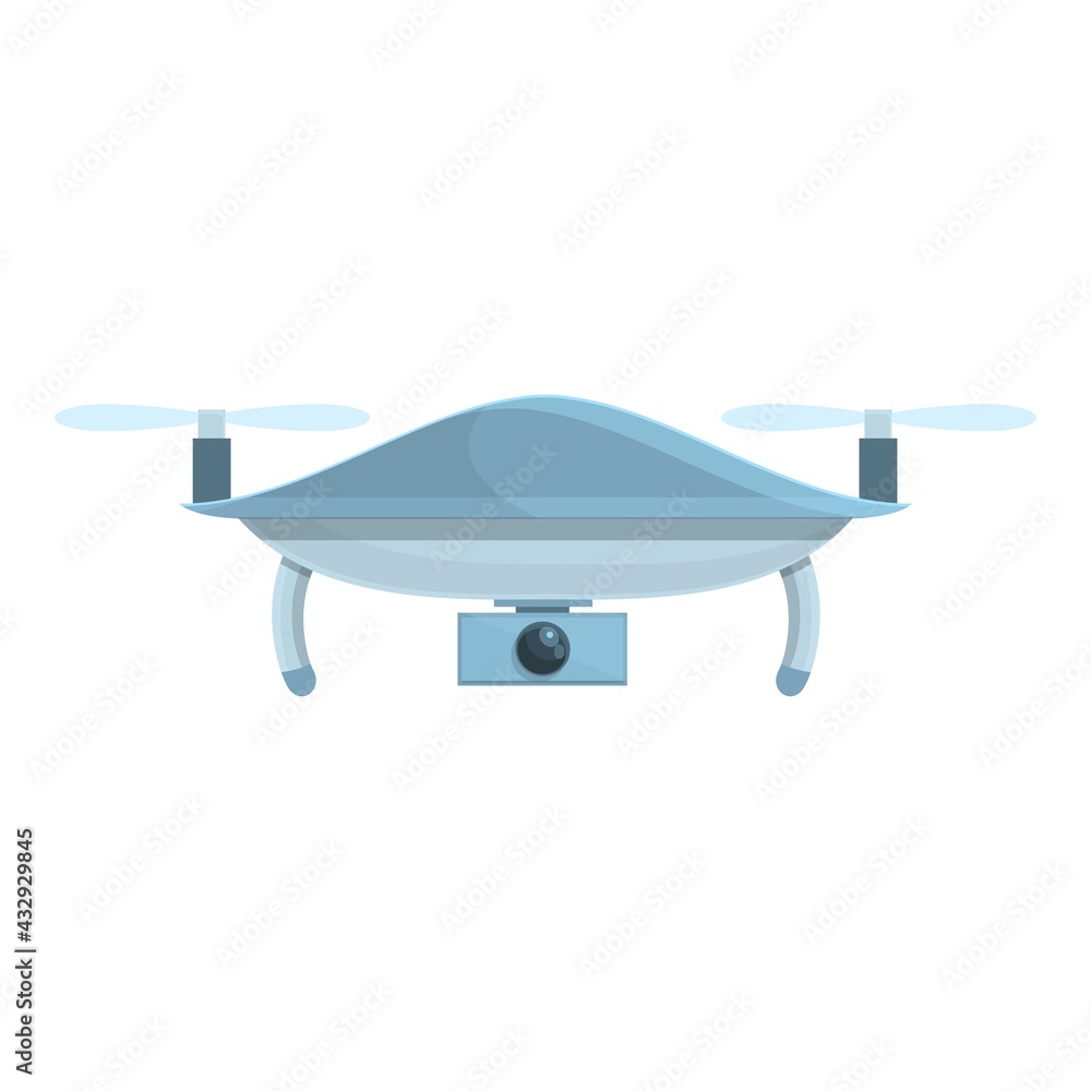 Poster drone technology communication icon. cartoon of drone technology communication vector icon for web d